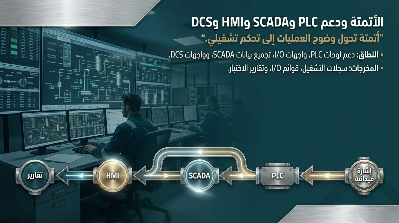 Automation, PLC, SCADA, HMI & DCS Support