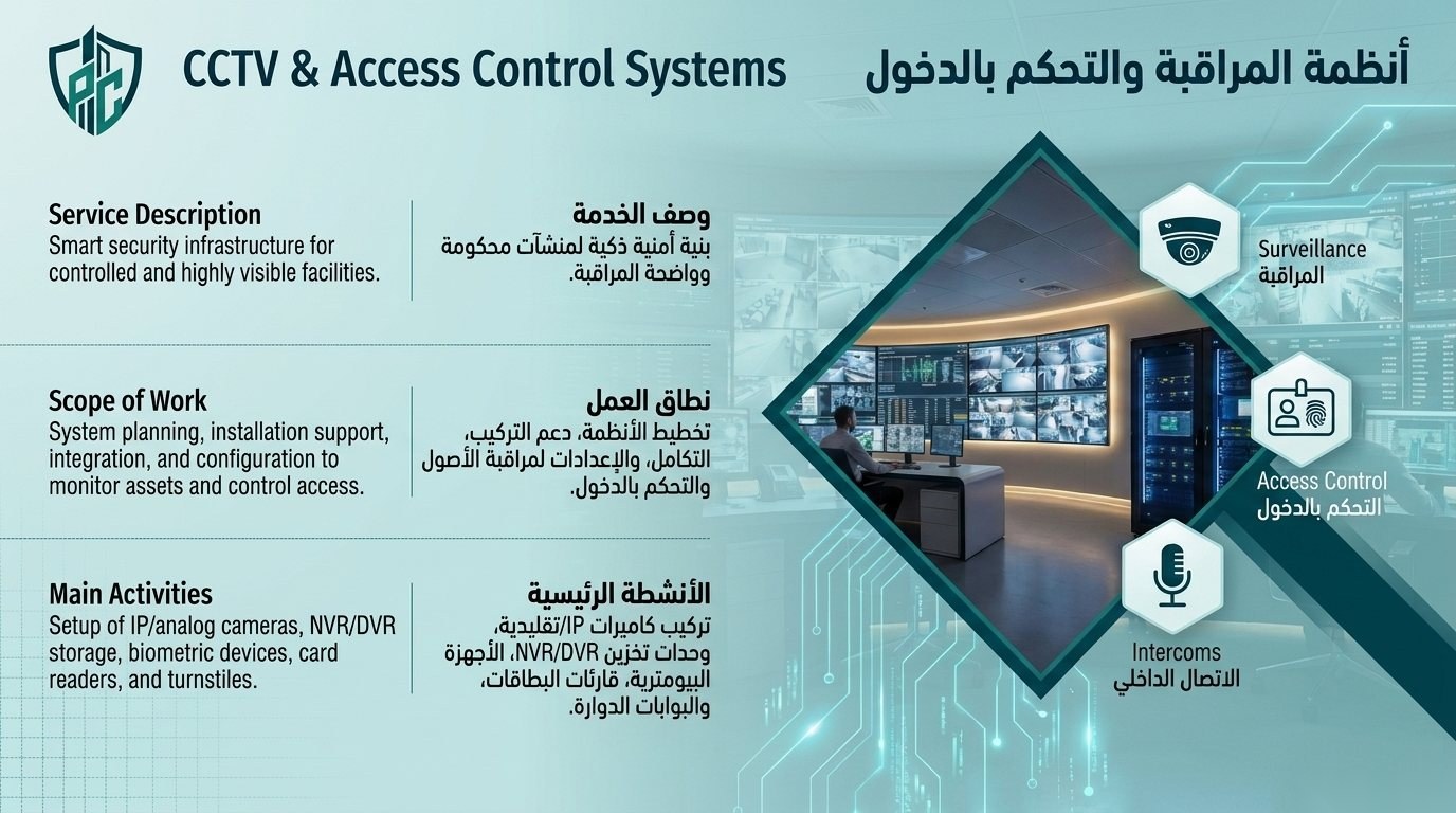 CCTV, Access Control, ELV & Smart Systems