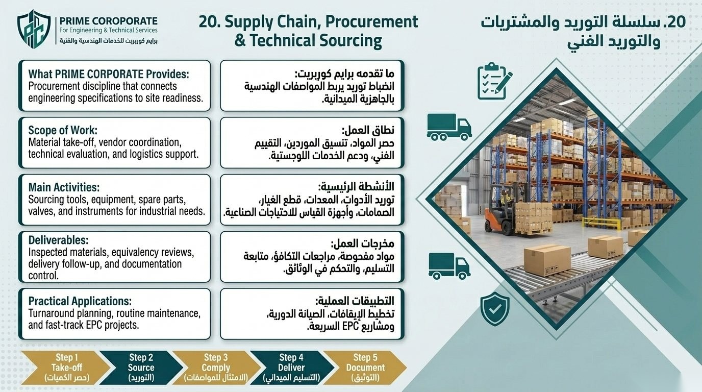 Industrial Supplies, Tools & Equipment Supply